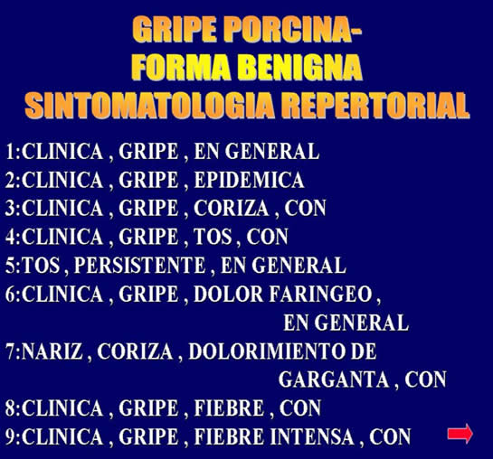 Gripe A y Homeopatia