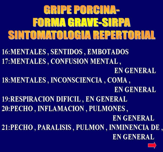 Gripe A y Homeopatia